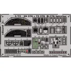   Eduard Accessories B-17G interior S.A. for Revell - B-17G belsőtér-részletező készlet S.A.