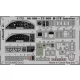 Eduard Accessories B-17F interior for Revell - B-17F belsőtér-részletező készlet