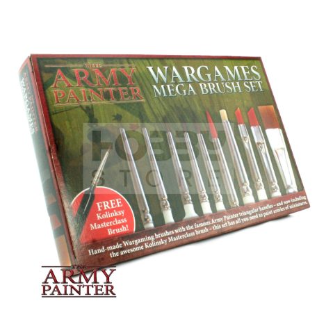 The Army Painter Mega Brush Set -Hobby ecsetkészlet ST5113