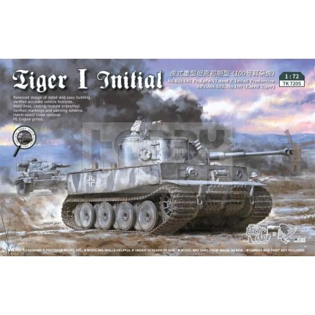 Border Model Tiger I initial production makett 1:72 (TK7205)