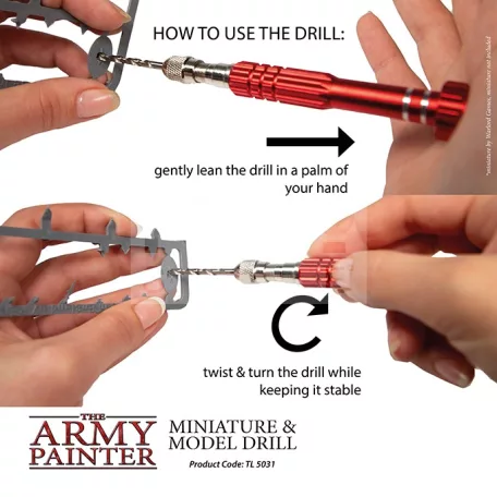 The Army Painter Miiniatűr és makettező fúró készlet (Miniature and Model Drill) TL5031