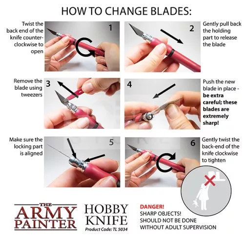 The Army Painter Hobby Knife