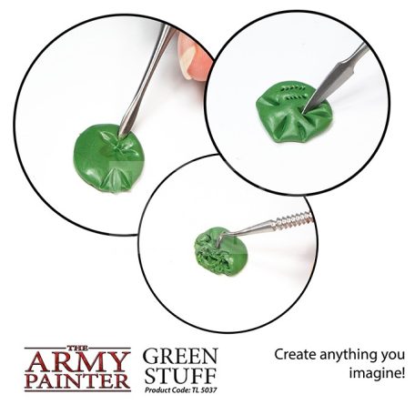 The Army Painter GREEN STUFF két komponensű tömítő formázó putty 20 cm TL5037