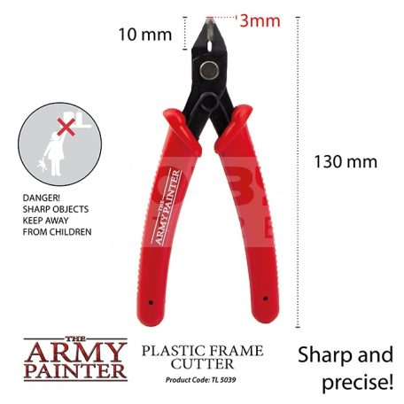 The Army Painter precíziós oldalvágó-csípőfogó makettezshez-modellezéshez (Plastic Frame Cutter) TL5039
