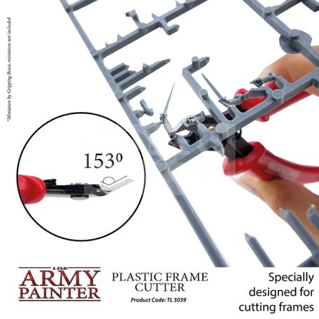 The Army Painter precíziós oldalvágó-csípőfogó makettezshez-modellezéshez (Plastic Frame Cutter) TL5039