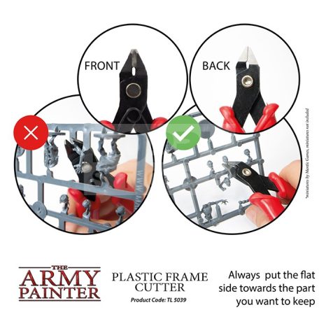 The Army Painter precíziós oldalvágó-csípőfogó makettezshez-modellezéshez (Plastic Frame Cutter) TL5039