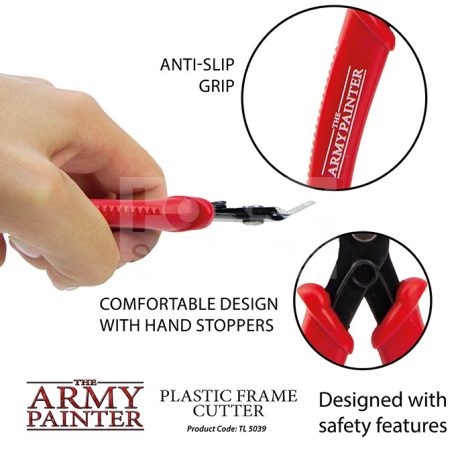 The Army Painter precíziós oldalvágó-csípőfogó makettezshez-modellezéshez (Plastic Frame Cutter) TL5039