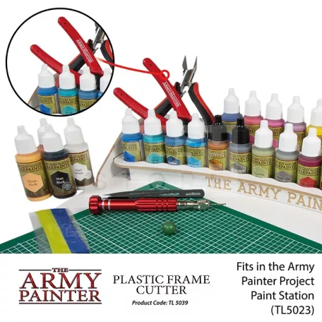 The Army Painter precíziós oldalvágó-csípőfogó makettezshez-modellezéshez (Plastic Frame Cutter) TL5039