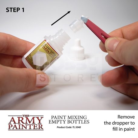 The Army Painter Festékkeverő tégely (Paint Mixing Empty Bottles) TL5040