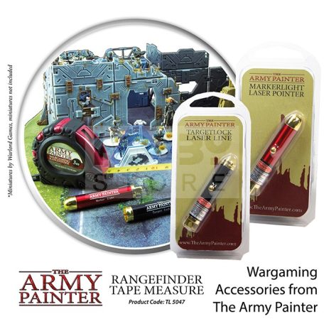 The Army Painter Rangefinder Tape Measure - Mérőszalag wargame játékosok részére TL5047