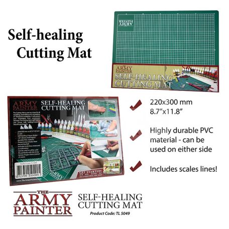 The Army Painter A4 méretű öngyógyuló vágóalátét (Self-healing Cutting Mat ) TL5049
