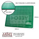 The Army Painter A4 méretű öngyógyuló vágóalátét (Self-healing Cutting Mat ) TL5049