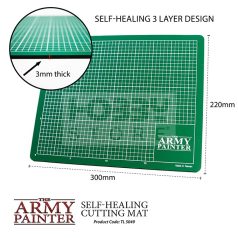   The Army Painter A4 méretű öngyógyuló vágóalátét (Self-healing Cutting Mat ) TL5049