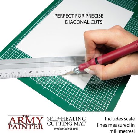 The Army Painter A4 méretű öngyógyuló vágóalátét (Self-healing Cutting Mat ) TL5049