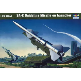   Trumpeter SA-2 Guideline rakéta + indítókabin – 1:35 rakéta-/légvédelmi rendszer makett