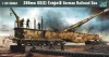 Trumpeter vasúti löveg Leopold 280 mm K5 (E) – 1:35 vasúti makett