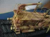 Trumpeter vasúti löveg Leopold 280 mm K5 (E) – 1:35 vasúti makett