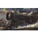 Trumpeter BR 52 hadimozdony merevkeretes szerkocsival – 1:35 vasúti makett