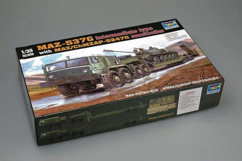 Trumpeter MAZ-537G köztes változat – 1:35 katonai jármű makett