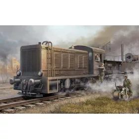 Trumpeter német WR 360 C12 mozdony – 1:35 vasúti makett