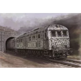 Trumpeter Wehrmachtslokomotive V188 – 1:35 vasúti makett