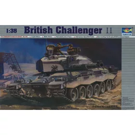 Trumpeter Challenger II – 1:35 harcjármű makett