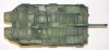 Trumpeter svéd Strv 103B MBT – 1:35 harcjármű makett