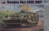 Trumpeter svéd Strv 103C harckocsi – 1:35 harcjármű makett