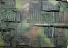 Trumpeter svéd Strv 103C harckocsi – 1:35 harcjármű makett