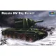 Trumpeter szovjet KV nagy tornyos harckocsi – 1:35 harcjármű makett