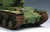 Trumpeter szovjet KV nagy tornyos harckocsi – 1:35 harcjármű makett