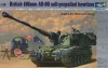 Trumpeter brit 155 mm AS-90 önjáró löveg – 1:35 harcjármű makett