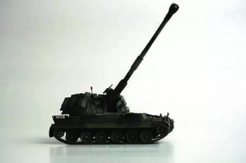 Trumpeter brit 155 mm AS-90 önjáró löveg – 1:35 harcjármű makett