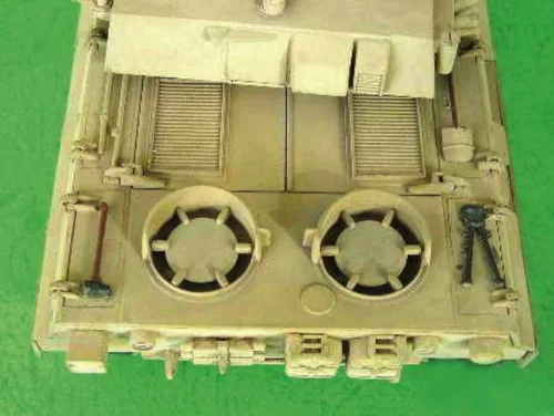 Trumpeter brazil EE-T2 Osório harckocsi – 1:35 harcjármű makett
