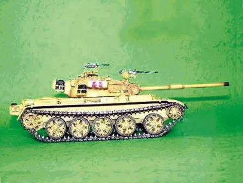 Trumpeter izraeli Ti-67 harckocsi – 1:35 harcjármű makett