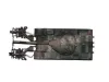 Trumpeter finn T-55 harckocsi aknamentesítővel – 1:35 harcjármű makett