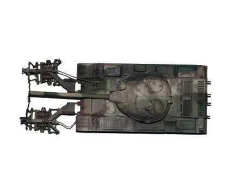 Trumpeter finn T-55 harckocsi aknamentesítővel – 1:35 harcjármű makett
