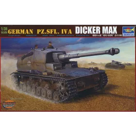  Trumpeter német Pz. Sfl. IVa Dicker Max – 1:35 harcjármű makett