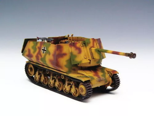 Trumpeter Pz. Kpfw. 39(H) Marder páncélvadász 7,5 cm Pak 40/1 löveggel – 1:35 harcjármű makett