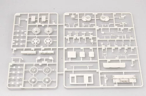 Trumpeter német Pz.Kpfw. IV Ausf. D/E alváz – 1:35 harcjármű makett