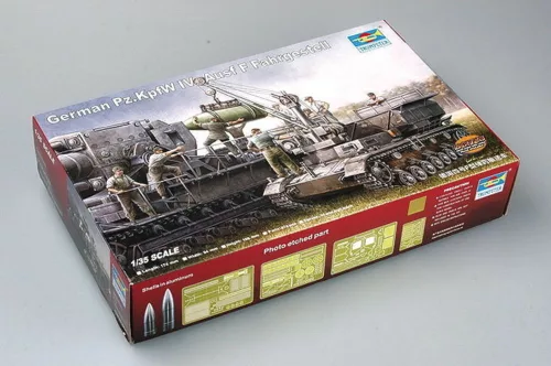 Trumpeter német Pz.Kpfw. IV Ausf. F alváz – 1:35 harcjármű makett