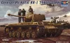 Trumpeter német Pz.Kpfw. KV-1 756(r) harckocsi – 1:35 harcjármű makett
