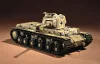 Trumpeter német Pz.Kpfw. KV-1 756(r) harckocsi – 1:35 harcjármű makett