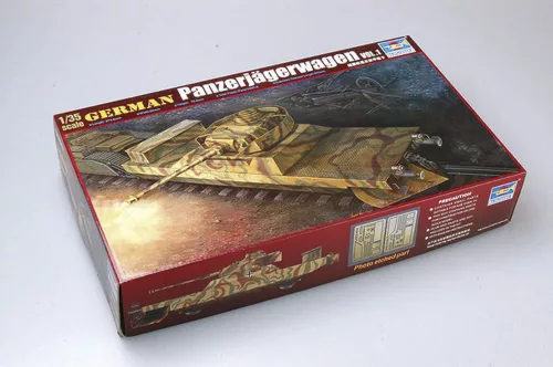 Trumpeter német páncélvadász vasúti kocsi – 1:35 vasúti makett