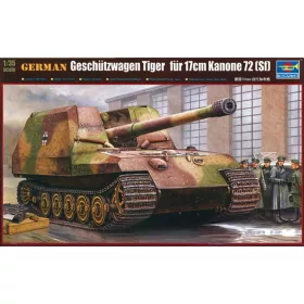   Trumpeter német löveghordozó Tiger – 1:35 katonai jármű makett