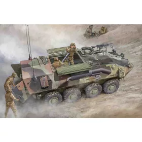   Trumpeter LAV-M (aknavető-hordozó jármű) – 1:35 harcjármű makett
