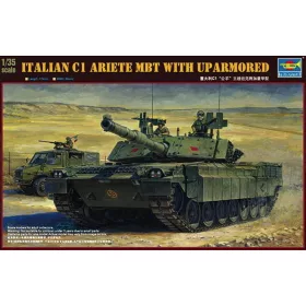   Trumpeter olasz Ariete C1 fő harckocsi – 1:35 harcjármű makett