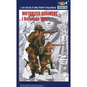   Trumpeter gépesített ezred – Belgrád 1941 – 1:35 figura szett