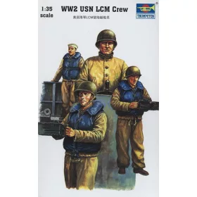   Trumpeter amerikai haditengerészet LCM személyzet – 1:35 figura szett