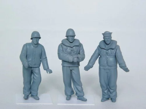 Trumpeter amerikai haditengerészet LCM személyzet – 1:35 figura szett